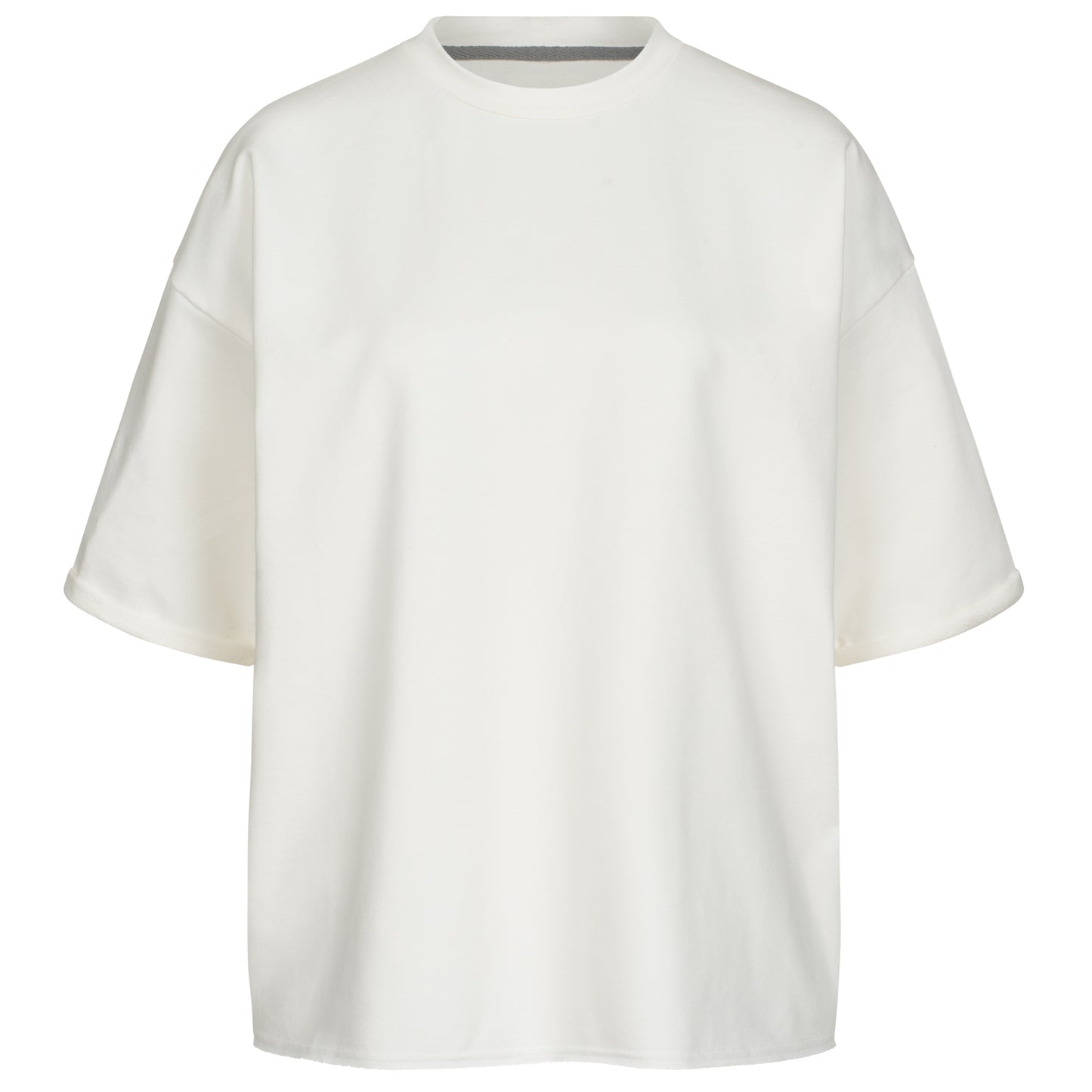 Футболка oversize молочна