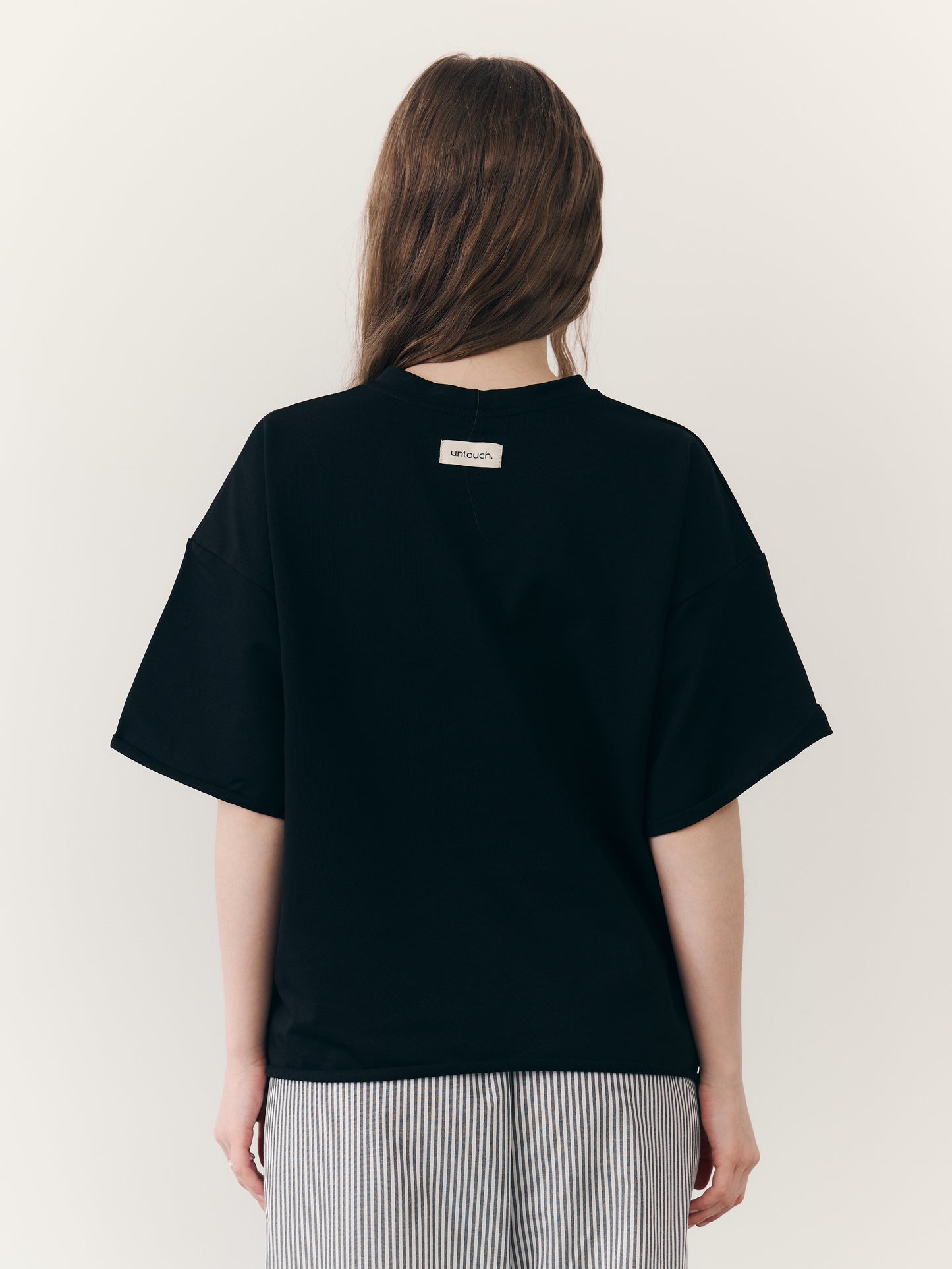 Футболка oversize чорна