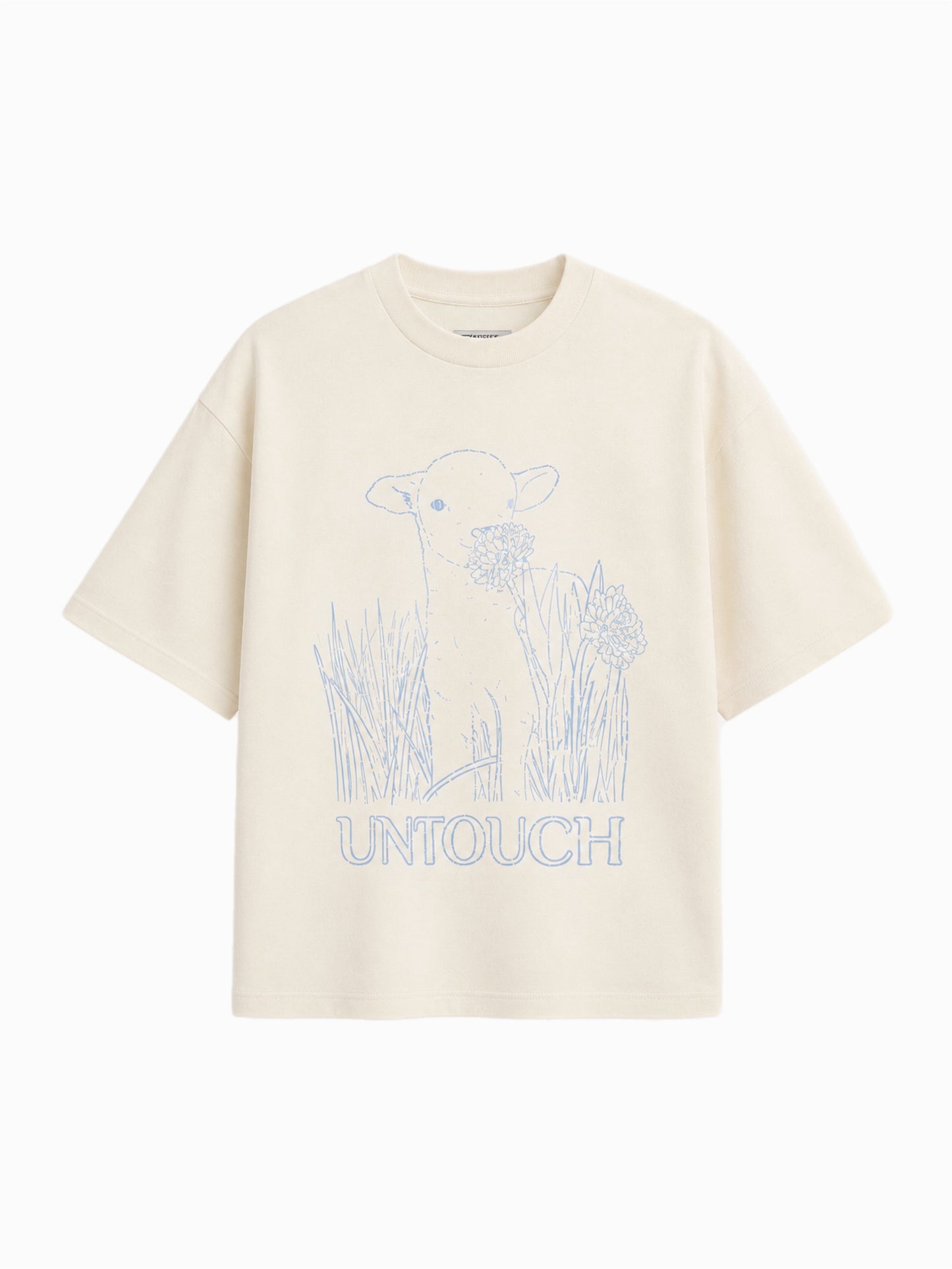 Футболка Sheep молочна