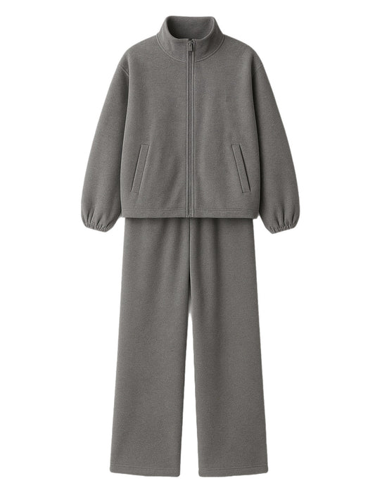 Костюм з дабл флісу сірий