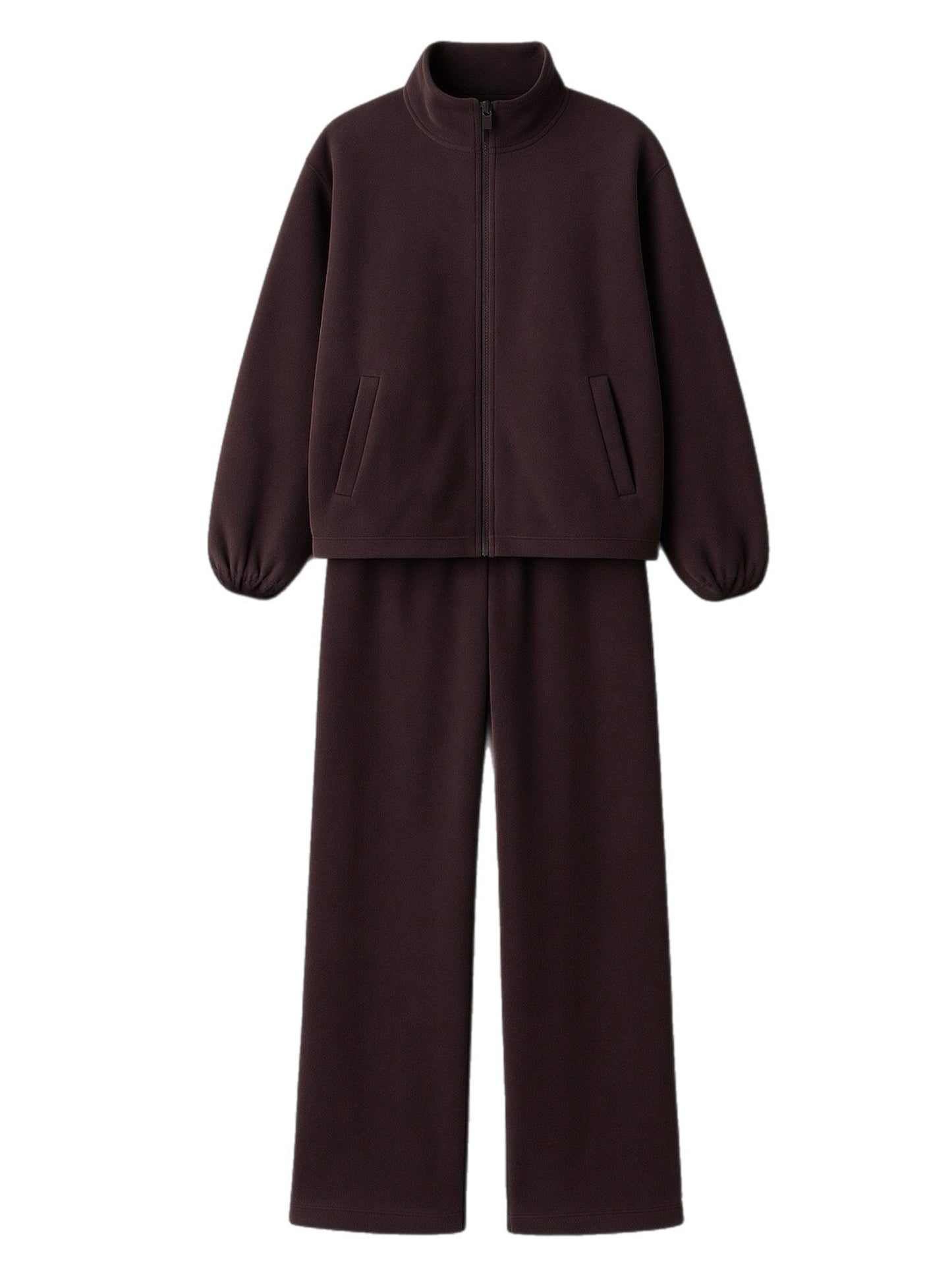 Костюм з дабл флісу сірий