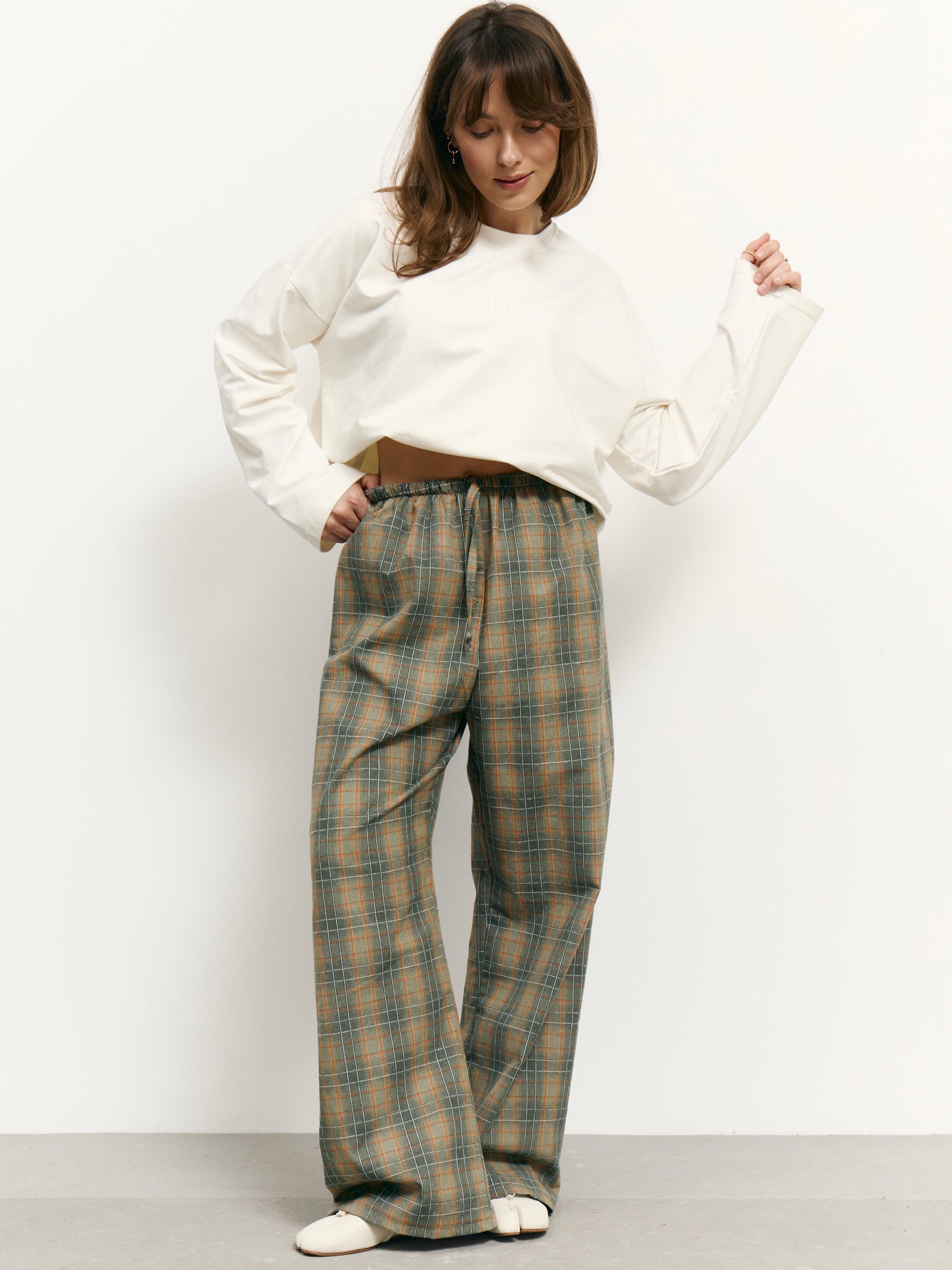 Штани у клітинку