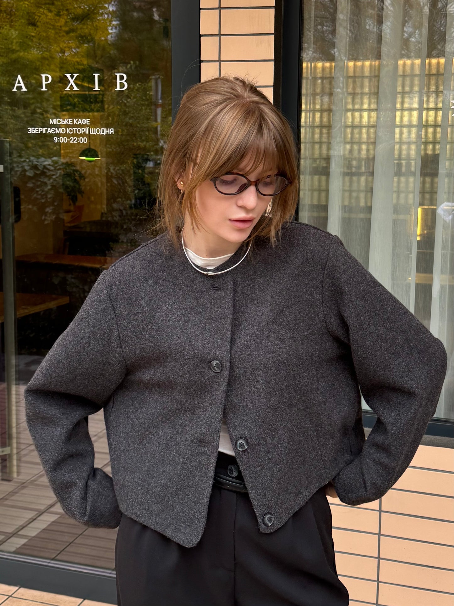 Кардиган з вовною