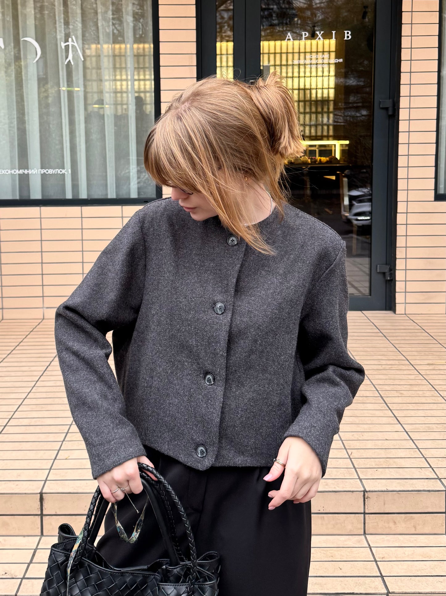 Кардиган з вовною