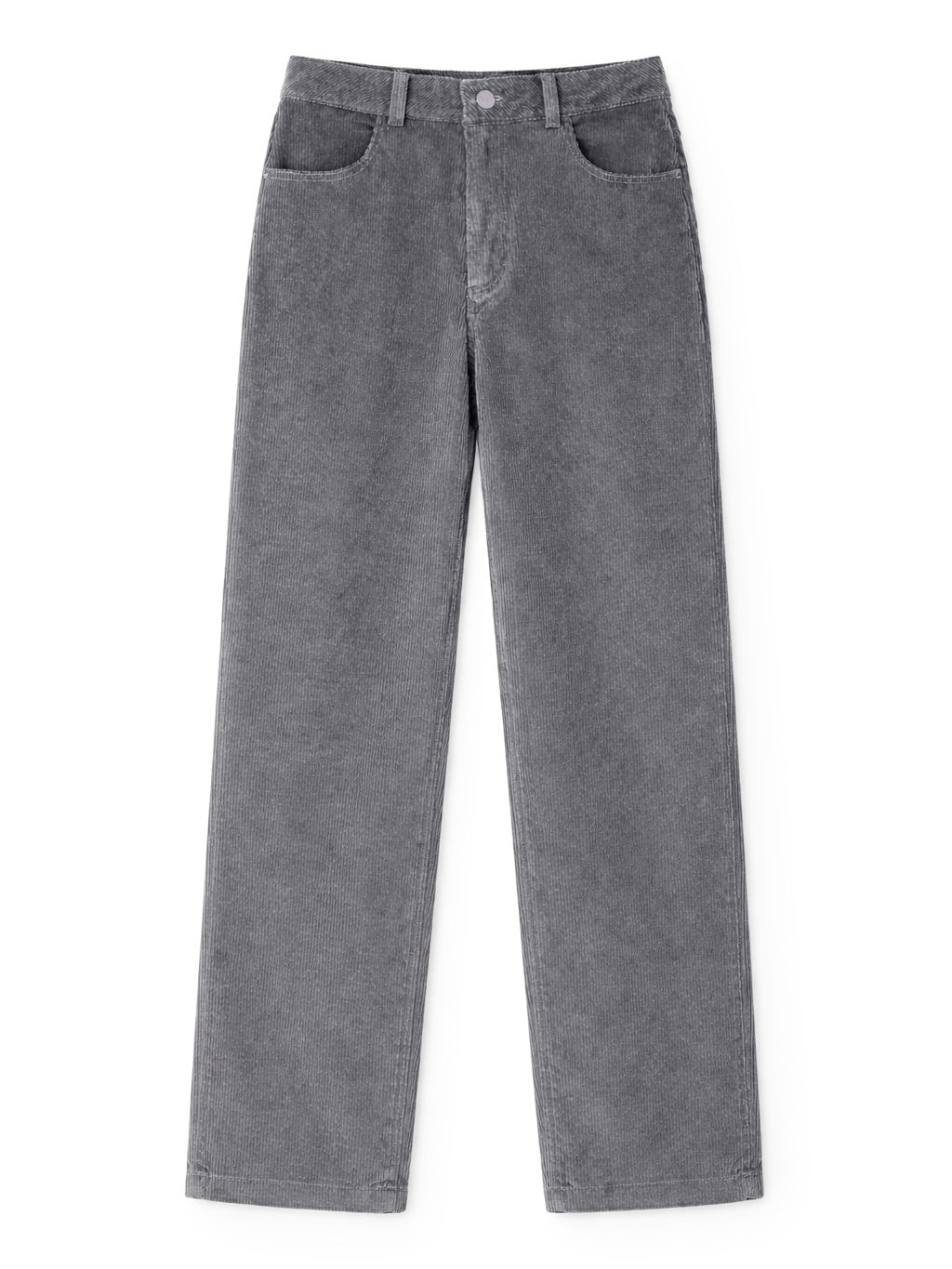 Вельветові штани сірі